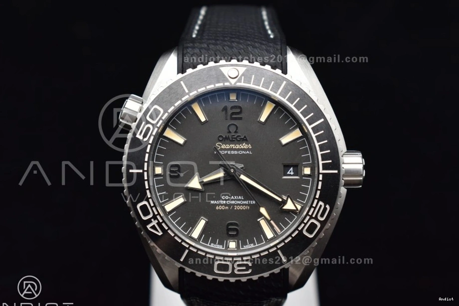 Edition Gray Dial A8900 Rubber Strap 43.5mm Gray Best Planet VSF Black SS Clone on 1:1 Super Ocean Bezel 1226